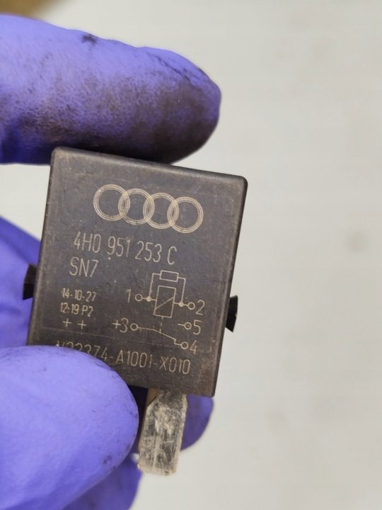РЕЛЕ 646 AUDI A4 B8 4H0951253C, фото 2
