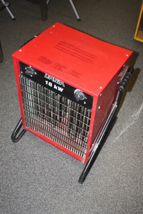 Отопитель электрический тип 1660A DANIA 18 кВт 3x400V/50Hz, фото 4