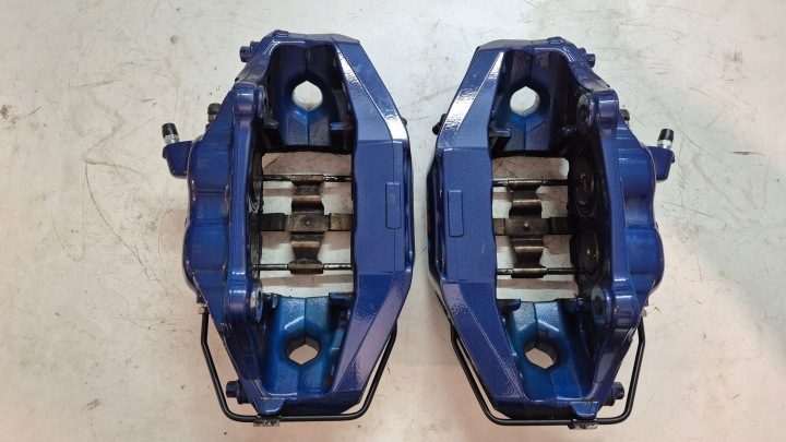 Суппорты передние Brembo 348 мм 4 tłoczki BMW 5 6 E60, фото 3
