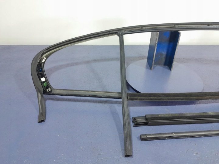 BMW 7 G12 РЕСТАЙЛИНГ LONG МОЛДИНГ РАМКА ДВЕРИ ЗАДНЕЙ ЛЕВОЙ SHADOW LINE 7373957, фото 7