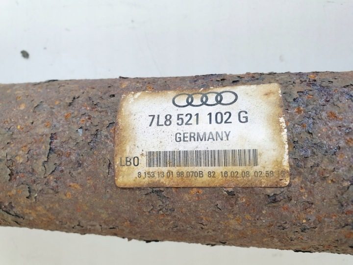 Карданный вал AUDI Q7 (4L) 7L8521102G 3.0L дизель 171 кВт 2007, фото 4