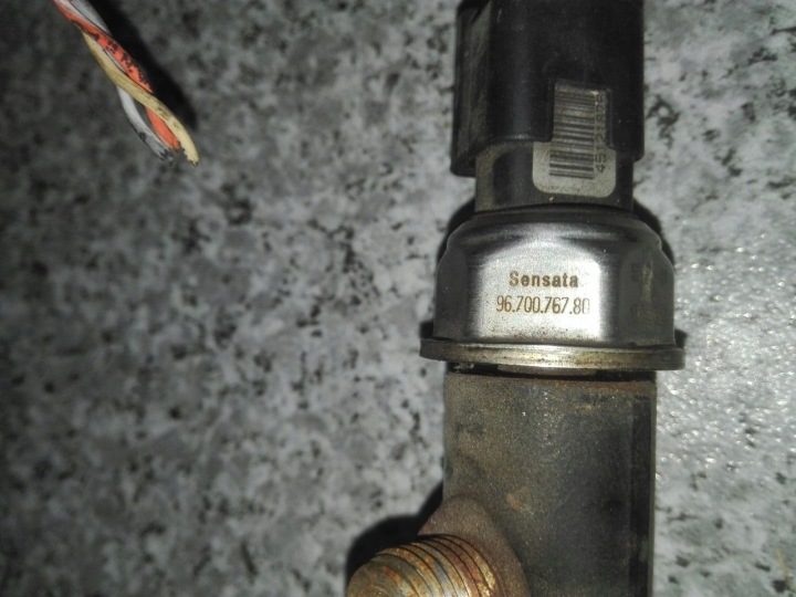 CITROEN PEUGEOT ДАТЧИК ДАВЛЕНИЯ ТОПЛИВА 1.6 HDI 9670076780, фото 3