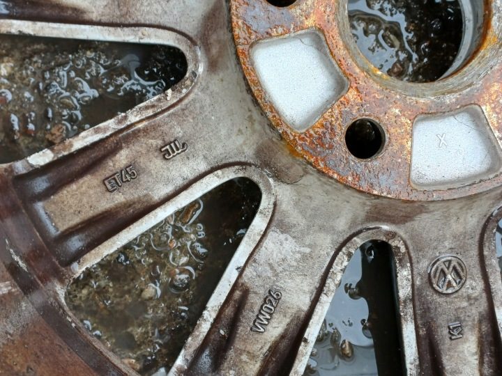 Литой диск Volkswagen OE 7.0" x 16" 5x112 ET 45, фото 5