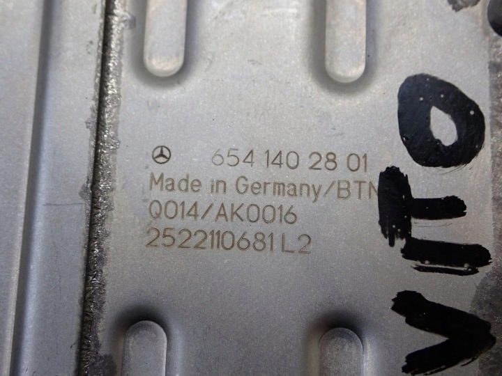 КЛАПАН EGR РАДИАТОР EGR MERCEDES VITO III W447 114CDI 2.0D 654 25 г., фото 5