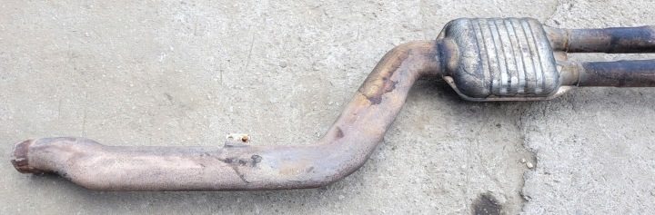 ВЫХЛОП ТРУБЫ ГЛУШИТЕЛИ BMW F10 N57D30 3.0D 535D 7807103 7812397 7812394, фото 11