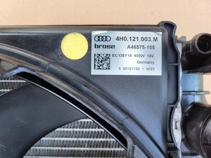 Комплект радиаторов Audi RS6 C7 4G0 4.0 TFSI 560 л.с. 605 л.с. 2013-2018, фото 11