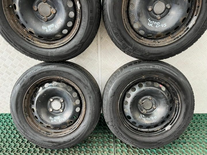 Renault Megane II диски стальные колеса 15'' 4x100 ET45 6.5Jx15 комплект, фото 3
