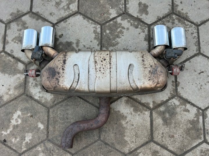 VW Golf 7 VII 5G 2.0 TFSI R20 хэтчбек глушитель выхлопная труба OEM N 12-20, фото 2