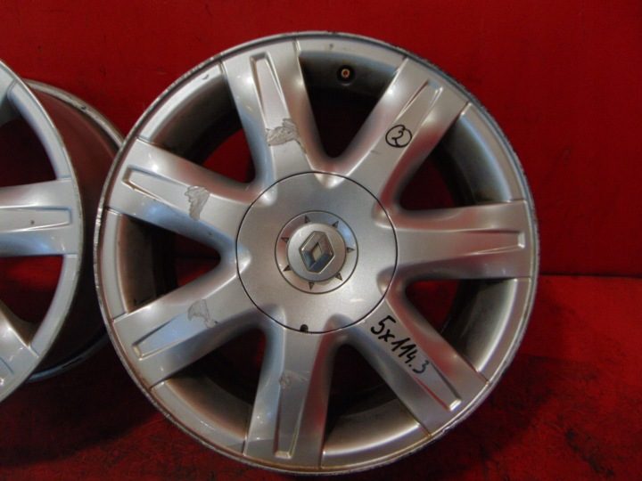Renault Laguna III 3 литые диски 16'' 5x114.3 7J ET47 403000035R, фото 6