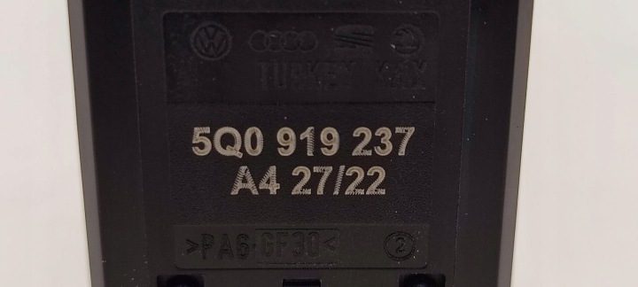 SKODA KAROQ ПЕРЕКЛЮЧАТЕЛЬ AIRBAG 5Q0919237, фото 3