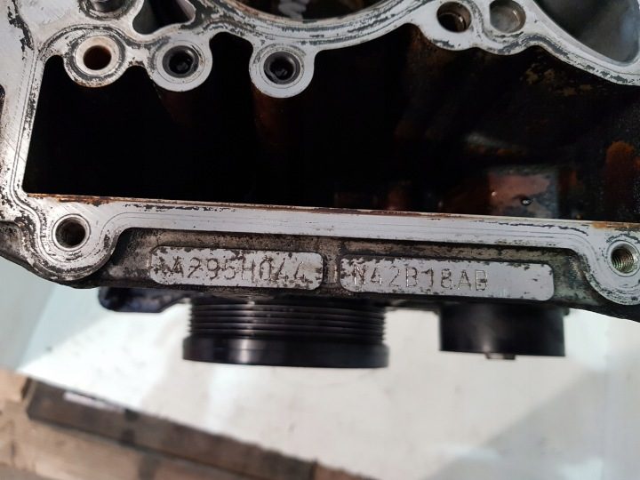 ШОРТ-БЛОК В СБОРЕ BMW E46 E90 1.8B N42B18AB, фото 13