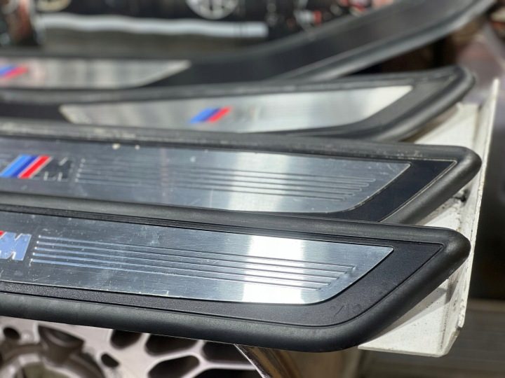 BMW 7 F01 молдинги накладки порогов M пакет комплект 7181011, фото 2