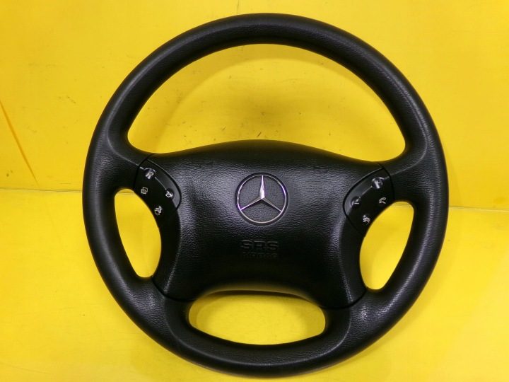 РУЛЬ С ПОДУШКОЙ МУЛЬТИФУНКЦИОНАЛЬНЫЙ MERCEDES-BENZ C W203 A2034600803 NR172, фото 2
