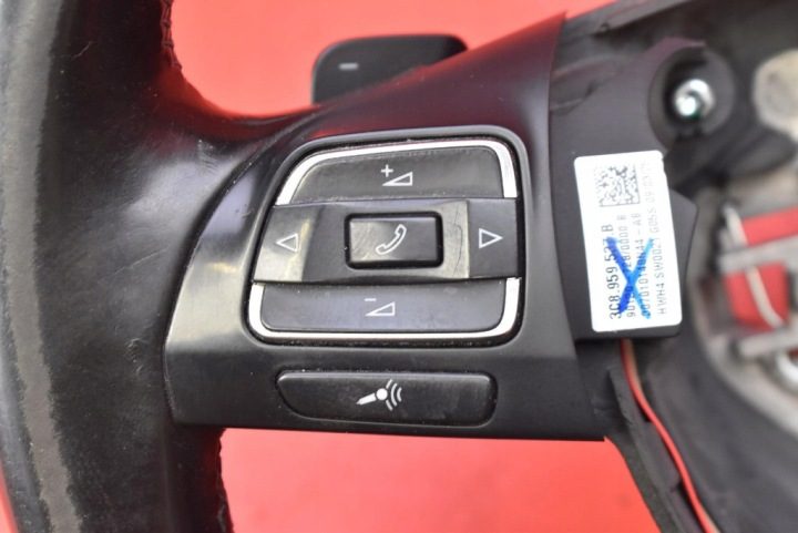 РУЛЬ КОЖАНЫЙ МУЛЬТИФУНКЦИОНАЛЬНЫЙ 3C8419091AP VW GOLF 6 VI 08-15, фото 8