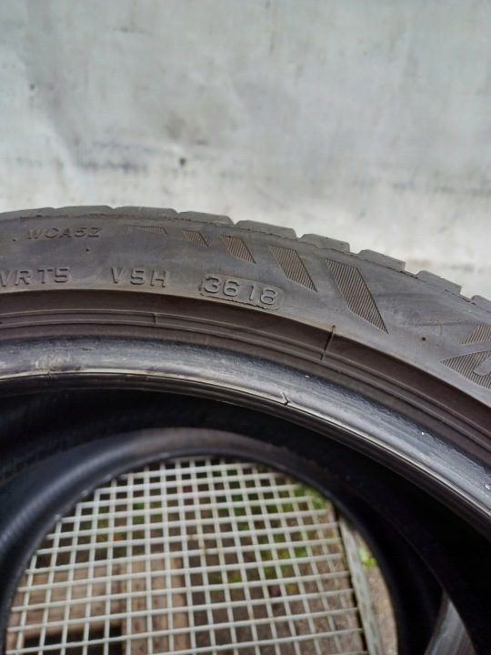 4× Шина летняя Bridgestone Potenza RE050A 255/35R18 90 Вт защита диска, усилитель (XL), фото 8