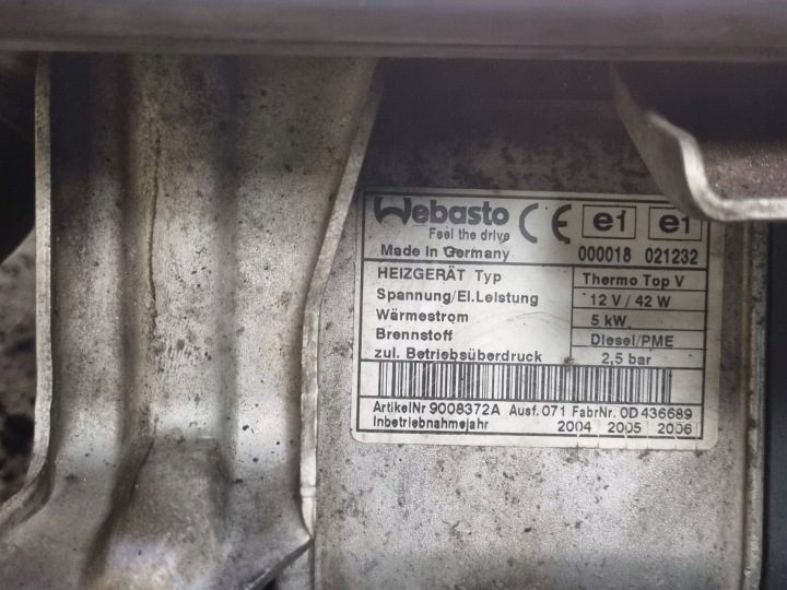Автономный отопитель Webasto VW Caddy III Golf V Touran I 000018021232, фото 10