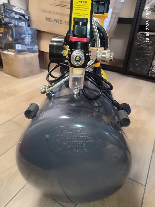 Компрессор безмасляный Powermat PM-KBO-50T 50 l 8 бар, фото 5