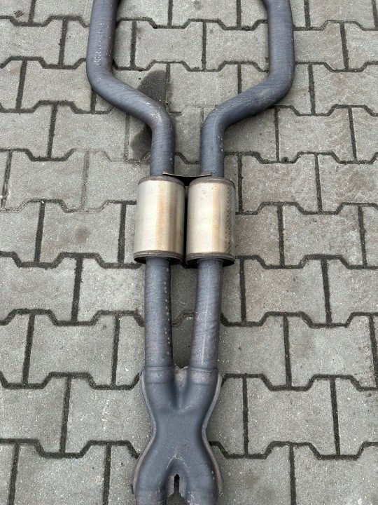 Выхлоп, глушитель, katalizator,exhaust Mercedes SL R230, РЕСТАЙЛИНГ, SL550, OM273,V8, фото 7