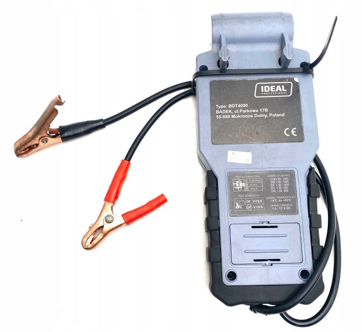 Тестер аккумуляторов Идеальный BDT4000 с drukarką 12V, фото 2