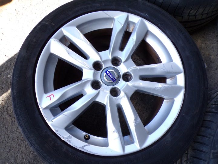 4× Литой диск Volvo OE 8.0" x 17" 5x108, фото 6