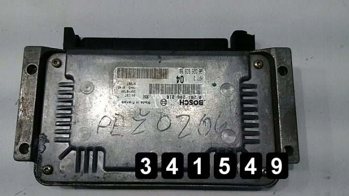 2000 Peugeot 206 ЭБУ 1400L 0261206216, фото 2