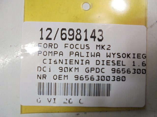 Ford OE 9656300380 ТНВД, фото 8