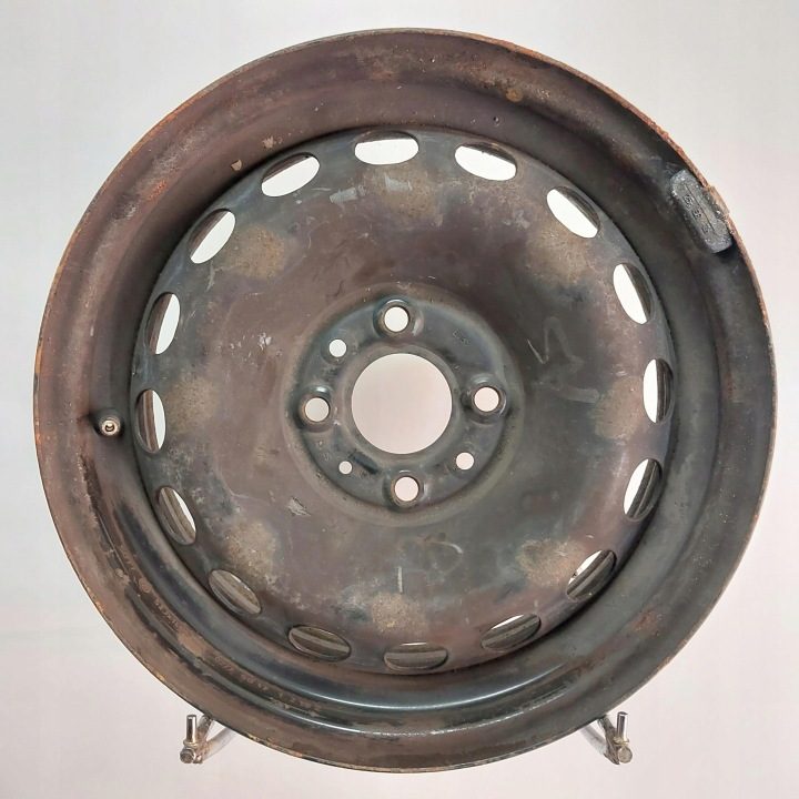 4× Штампованный диск Fiat OE 500, Panda 5.5" x 14" 4x98 ET 35, фото 5