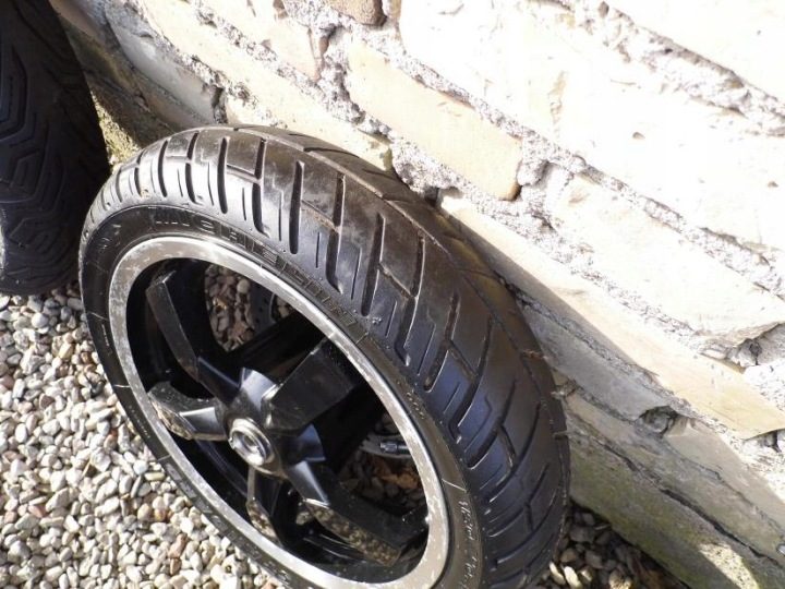 Peugeot Satelis 125 - колесо диск передний + шина Michelin 14", фото 2