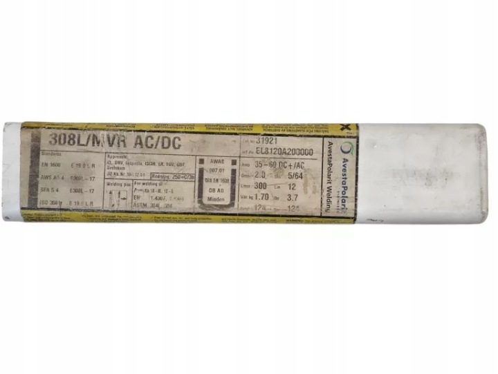 Elektrody INOX 308L/MVR AVESTA Ø4.0 5.4 кг, фото 1