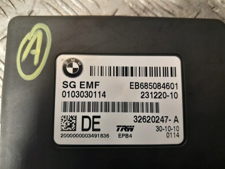 BMW F11 F10 БЛОК УПРАВЛЕНИЯ РУЧНОГО ТОРМОЗА EB685084601, фото 2