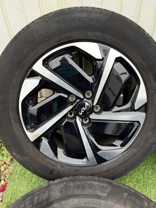 ЛИТЫЕ ДИСКИ KIA OE SPORTAGE 52910-R2160 17 КОЛЕСА С ШИНАМИ, фото 3