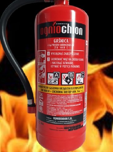 Огнетушитель порошковый Ogniochron GP-4x ABC/MP 4 кг, фото 7
