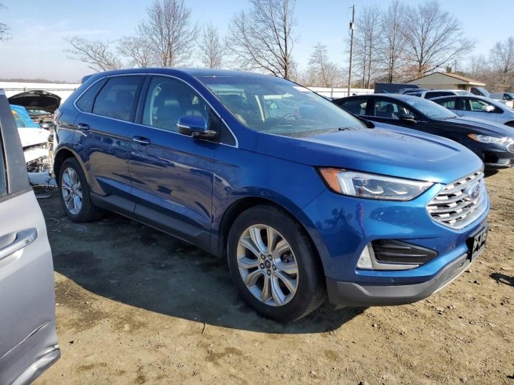 Выхлоп AWD 2.0 EcoBoost Ford Edge 19 рестайлинг США 19-24r, фото 9