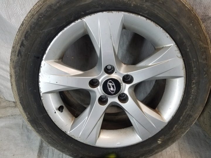 4× Литой диск Hyundai OE 7.0" x 16" 5x114.3 ET 40, фото 2
