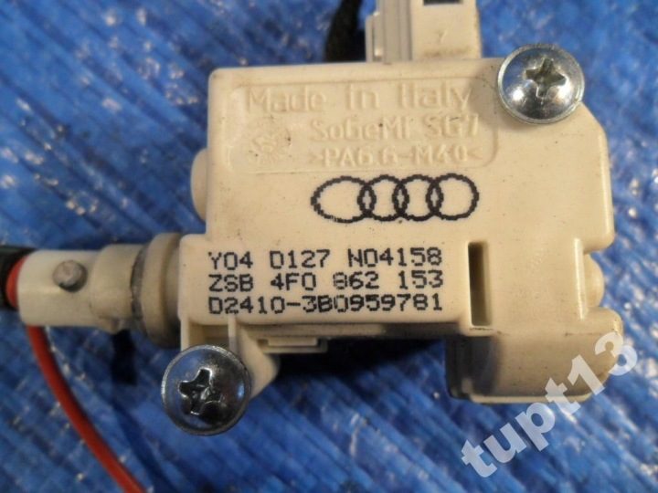 Audi A6 4F0 привод открывания лючка бензобака, фото 2