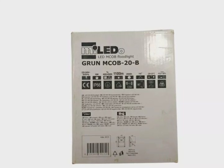 ПРОЕКТОР LED 16W GRUN MCOB-20-B 4000K 1100LM IP66 30131, фото 3