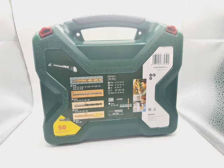 BOSCH X-Line 50 шт. комплект сверл и бит, фото 2
