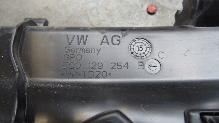 Audi OE 5Q0129254B воздуховод, фото 3
