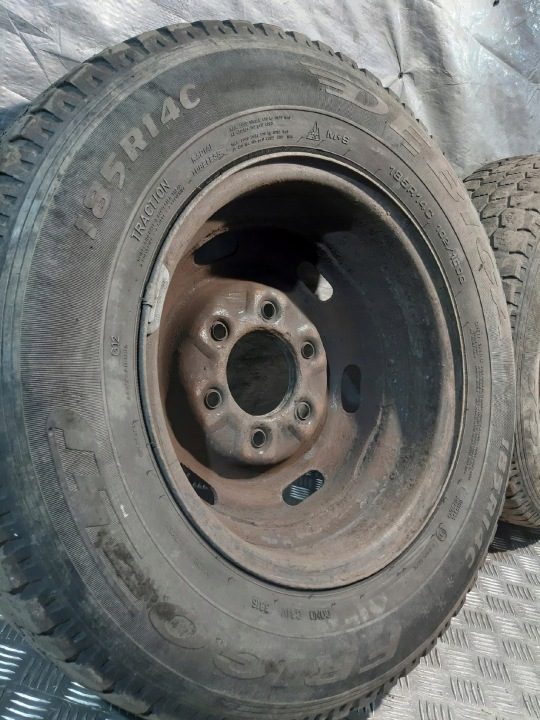 KIA K2700 ДИСКИ КОЛЕСА С ШИНАМИ 2x DEBICA 185 R14C 102/100Q 2016 г. 5x120, фото 14