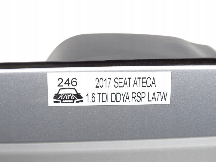 Основание + лючок горловины бензобака Seat Ateca LA7W 17 г., фото 6