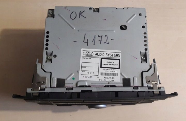 МАГНИТОЛА CD 6000 FORD MONDEO MK3 РЕСТАЙЛИНГ + КОД, фото 12