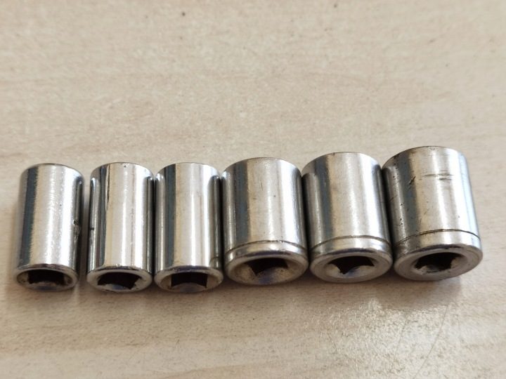 Насадки 1/4" 6-kątne 7,8,9,11,12,13 мм, фото 4