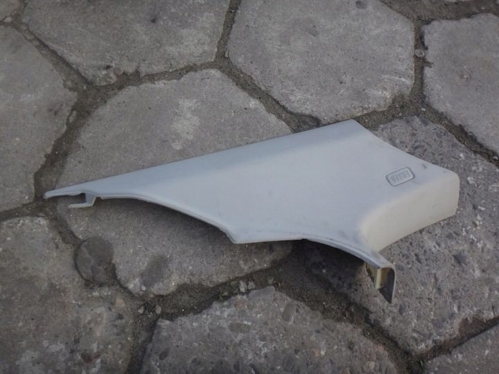 Обшивка стойка обивка левая задняя C BMW E92 серая, фото 2