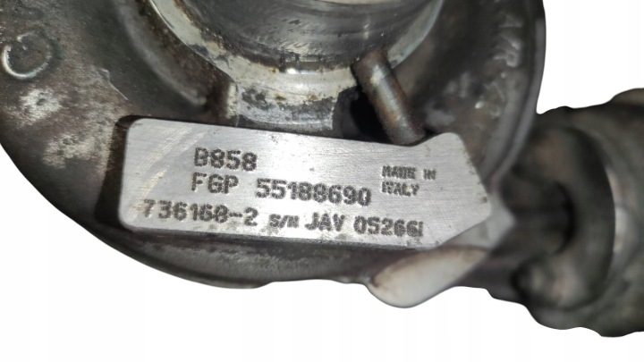 Турбина Fiat Bravo II Stilo Alfa 147 1.9 JTD 8V 55188690, фото 11