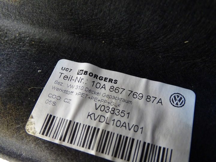 ПОЛКА БАГАЖНИКА ЗАДНЯЯ VW ID.3 10A86776987A, фото 4