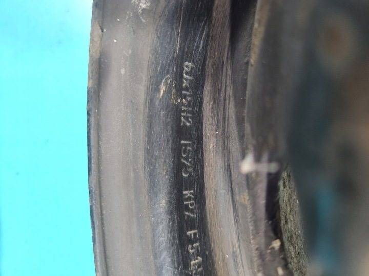 Штампованный диск Mercedes 6.0" x 15" 5x130 ET 75, фото 4