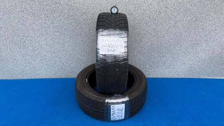 2× Шина зимняя GT Radial Champiro Winterpro 205/55R16 91 H сцепление на снегу (3PMSF), фото 1