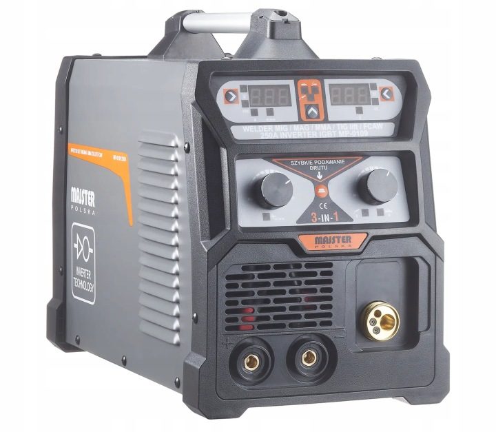 Полуавтомат сварочный MIG/mag, MMA, TIG Majster Польша 20-250 A 230 В, фото 4