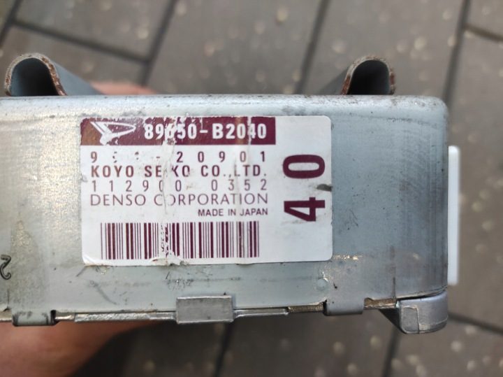 БЛОК УПРАВЛЕНИЯ ГИДРОУСИЛИТЕЛЯ DAIHATSU TREVIS 89650-B2040, фото 4