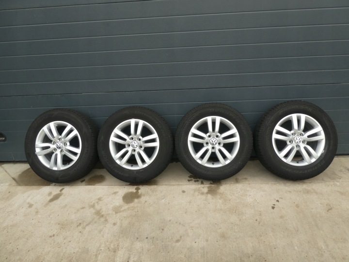 4X КОЛЕСА ДИСКИ ШИНЫ VW TIGUAN 5N0601025R 2013/2020R, фото 1